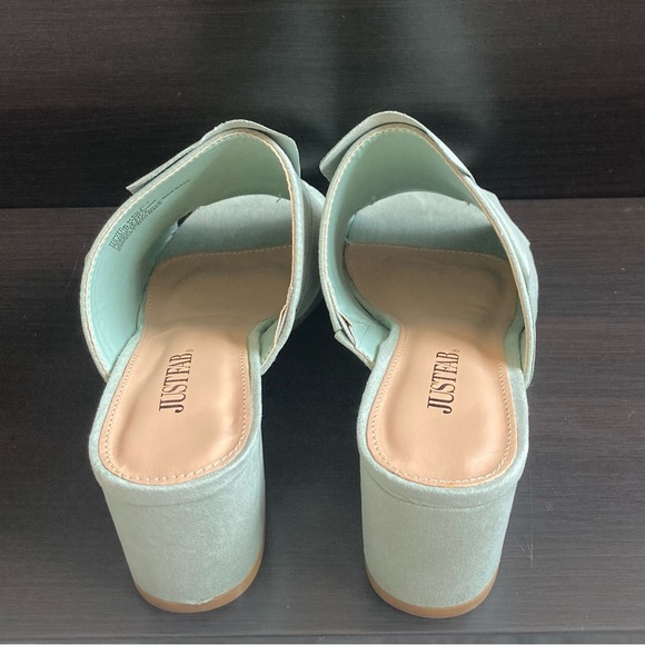 Block heel mule sandals - Picture 8 of 8